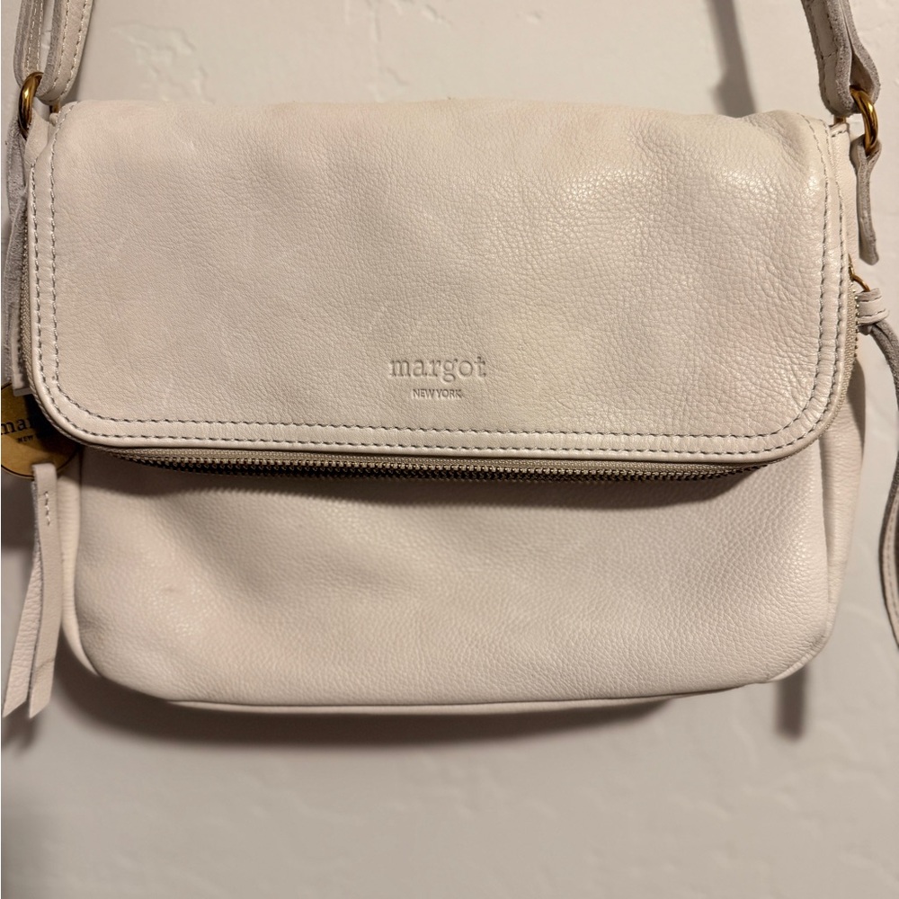 Margot Off-White Crossbody Bag
